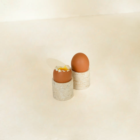 Handmade Marble Egg Cup – Natural Stone Egg Holder