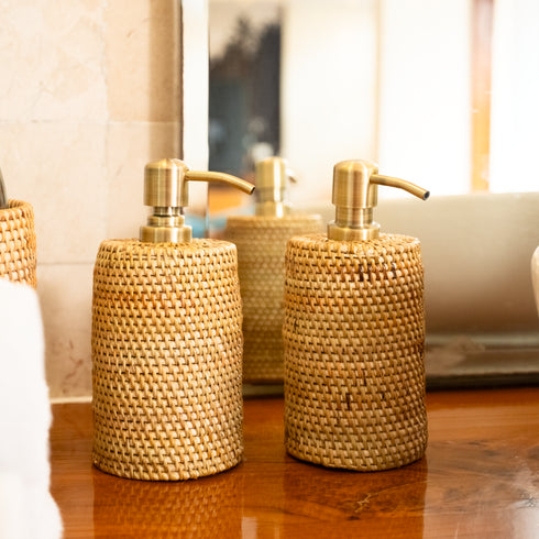 Rattan dispenser, view 5