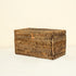 Natural rattan toilet roll storage box close up handwoven wicker