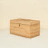 Rectangular Rattan Toilet Roll Storage Box with Lid