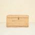 Rectangular Rattan Toilet Roll Storage Box with Lid