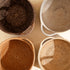 Small Rattan Round Basket with Handles - 4 colours