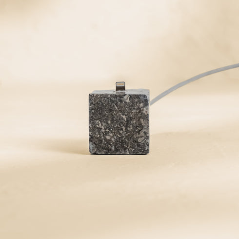 AirPods Cube Marble With Ugreen Cable | AirPods Stand and Charging Case Holder