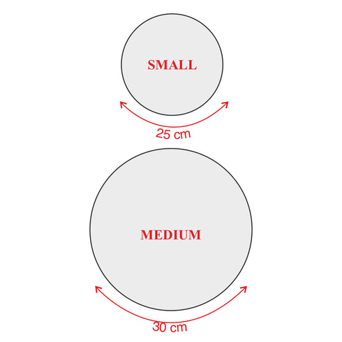 Round Rattan Placemats - Honey Brown - Coastal Villa Homeware