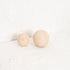 Beige marble ball door stopper 8cm handcrafted genuine stone home