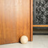 Beige marble door stopper 10cm handcrafted decorative genuine stone