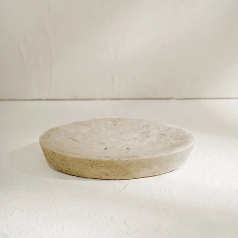 Luxury Marble Soap Dish Tray Holder - Coastal Villa Homeware