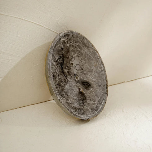 Luxury Marble Soap Dish Tray Holder - Coastal Villa Homeware