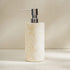 Marble Soap Dispenser With Premium Metal Pump - Coastal Villa Homeware