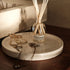 Round Vanity Tray – Marble & Mineral Stone in Four Colours - Coastal Villa Homeware