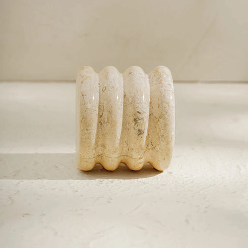 Premium marble candle holder