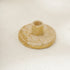 Marble Candle Stick Holder in onyx and beige - Coastal Villa Homeware