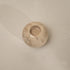 tea candle light holder beige marble veining