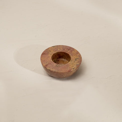 Halfmoon Tea Light Candle Holder 3 Different Colors - Coastal Villa Homeware