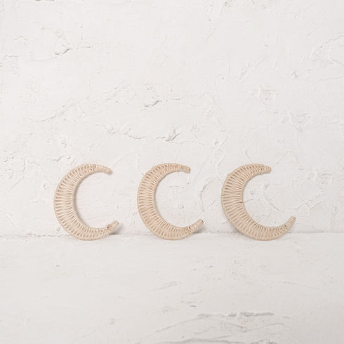 Rattan Christmas Tree Ornament Set - Coastal Villa Homeware