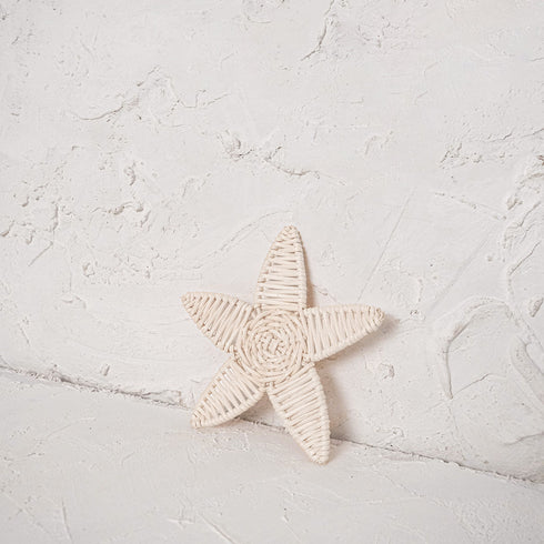 Rattan Christmas Tree Ornament Set - Coastal Villa Homeware