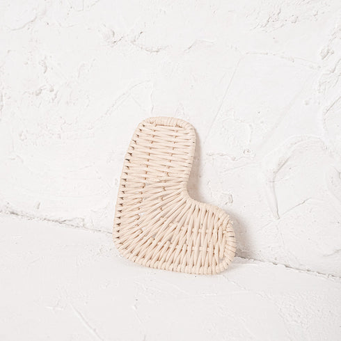 Rattan Christmas Tree Ornament Set - Coastal Villa Homeware