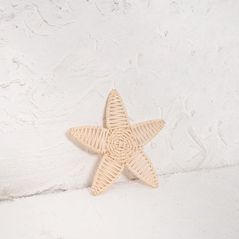 Rattan Christmas Tree Ornament Set - Coastal Villa Homeware