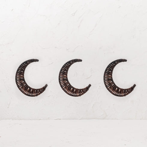 Rattan Christmas Tree Ornament Set - Coastal Villa Homeware