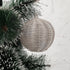 Rattan Christmas Ball - Christmas Tree Ornament - Coastal Villa Homeware