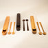 Wooden Chopstick with rest in three woods - Coastal Villa Homeware