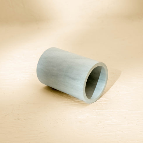 Marble Toothbrush Holder - Black and Beige - Coastal Villa Homeware