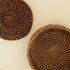 Round Rattan Coaster with Holder - Coastal Villa Homeware