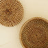 Round Rattan Coaster with Holder - Coastal Villa Homeware