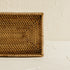 Mini Rattan Tray - Small Rectangular Rattan Display Tray - Coastal Villa Homeware