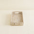Mini Rattan Tray - Small Rectangular Rattan Display Tray - Coastal Villa Homeware