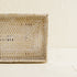 Mini Rattan Tray - Small Rectangular Rattan Display Tray - Coastal Villa Homeware