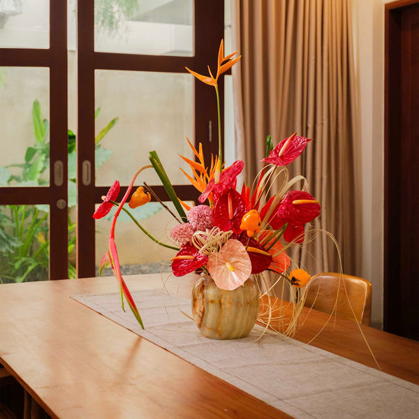 Large Onyx Marble Vase – Luxury Decorative Vase for Centerpieces & Living Room - Coastal Villa Homeware