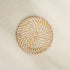 Rattan Coaster for drinks - White Wash - Coastal Villa Homeware