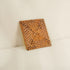 Dark Brown Square Rattan Coaster