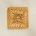 Rattan Square Coasters - Natural - Coastal Villa Homeware