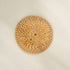 Round Rattan Coaster - Natural - Coastal Villa Homeware