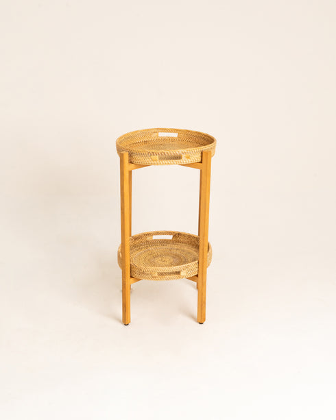 Round tier butler tray - Coastal Villa Homeware