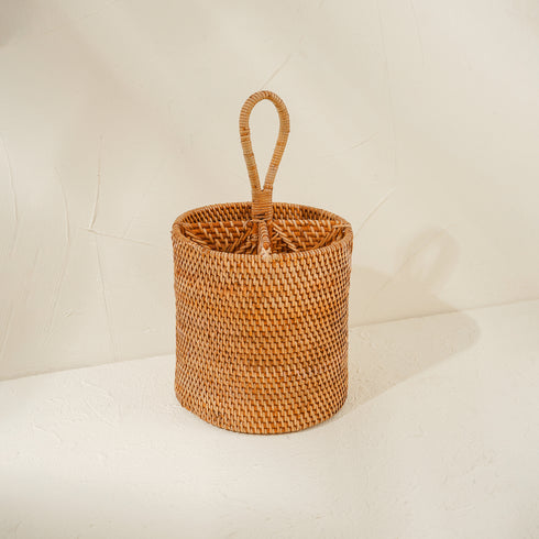 Spatula Storage - Honey Brown - Coastal Villa Homeware