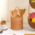 Spatula Storage - Honey Brown - Coastal Villa Homeware