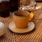 Brown Cappuccino Cup - Coastal Villa Homeware