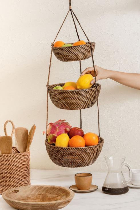 hanging fruit baskets