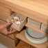 Small Wicker Basket with Lid | Shelf & Drawer Organizer for Home Storage - Coastal Villa Homeware
