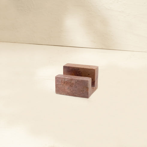 Marble file holder styled desk organiser genuine stone