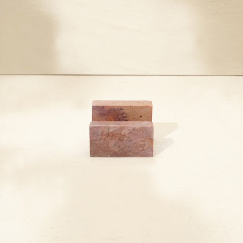 Marble file holder close up desk organiser genuine stone