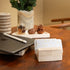 Black marble file holder lifestyle desk organiser genuine stone