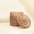 Rattan Spiral Canister Basket in 3 sizes - Coastal Villa Homeware