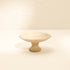 Marble Pedestal Bowl | Footed Display bowl - Coastal Villa Homeware