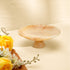 Marble Pedestal Bowl | Footed Display bowl - Coastal Villa Homeware
