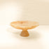 Marble Pedestal Bowl | Footed Display bowl - Coastal Villa Homeware
