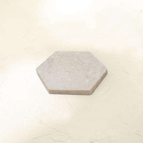 Handmade Real Marble Drink Coasters – 3 Shapes, 4 Natural Colours - Coastal Villa Homeware